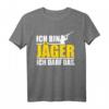 Jäger Jagen Jagd T-Shirt – Perfektes Geschenk für Jäger, Väter & Männer, ideal zu Weihnachten & Geburtstag