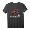 Sauenjäger Wildschwein lustiges Jagd Geschenk für Jäger - Vintage T-Shirt für Treibjagd & Drückjagd, ideales Geschenk zum Geburtstag, Weihnachten & Jagdschein