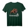 Sauenjäger Wildschwein lustiges Jagd Geschenk für Jäger - Vintage T-Shirt für Treibjagd & Drückjagd, ideales Geschenk zum Geburtstag, Weihnachten & Jagdschein