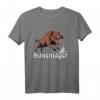 Sauenjäger Wildschwein lustiges Jagd Geschenk für Jäger - Vintage T-Shirt für Treibjagd & Drückjagd, ideales Geschenk zum Geburtstag, Weihnachten & Jagdschein