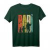 Papa hoch 2 T-Shirt – Vater zweifacher Papa mit 2 Kindern für Jäger & Förster, ideales Geschenk zum Vatertag, Geburtstag & Weihnachten