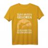 Lustiges Jäger T-Shirt mit Spruch - Zum Jagen Geboren, Zum Arbeiten Gezwungen - Perfektes Geschenk für Jäger & Hunter zu Weihnachten, Geburtstag & Vatertag