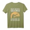 Lustiges Jäger T-Shirt mit Spruch - Zum Jagen Geboren, Zum Arbeiten Gezwungen - Perfektes Geschenk für Jäger & Hunter zu Weihnachten, Geburtstag & Vatertag