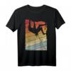 Klettern Shirt Jahrgang Bouldern - Retro Vintage Kletterer T-Shirt, Geschenk für Männer und Frauen