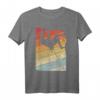 Klettern Shirt Jahrgang Bouldern - Retro Vintage Kletterer T-Shirt, Geschenk für Männer und Frauen
