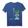 59. Geburtstag Männer T-Shirt - Jahrgang 1964 Oktober Geschenk für 59 Jahre alten Mann