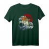Wellen Surfer Anime Kawaii Shiba Inu Hund T-Shirt – Perfekt für Hundeliebhaber, Anime- und Surffans, Asien-Design
