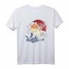 Wellen Surfer Anime Kawaii Shiba Inu Hund T-Shirt – Perfekt für Hundeliebhaber, Anime- und Surffans, Asien-Design