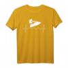 Jetski Fahrer EKG Linie Jetboot Jetski Boot T-Shirt – Wassersport Geschenk für Damen, Herren & Kinder