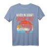 When In Doubt Shrimp Out Retro BJJ T-Shirt – Fun Gift for Martial Arts Lovers, Fighters & Coaches for Birthdays, Mother’s Day, Father’s Day & Christmas