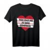 Valentine Jiu Jitsu Sie hatten mich bei Seite Kontrolle BJJ T-Shirt – Lustiges Geschenk für BJJ Paare, Grappling Fans & Jits Junkies