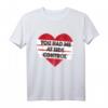 Valentine Jiu Jitsu Sie hatten mich bei Seite Kontrolle BJJ T-Shirt – Lustiges Geschenk für BJJ Paare, Grappling Fans & Jits Junkies