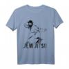 Lustiges Jude Jitsu Rabbi Hora Tanz Krav-Maga T-Shirt – Exklusives Geschenk für jüdische Feiern, Bar Mizwa, Chanukka & Shabbat Shalom