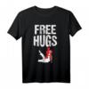 Cute Free Hugs Jiu Jitsu BJJ Martial Arts T-Shirt – Lustiges Geschenk für BJJ Schüler und Lehrer, perfekt zu Weihnachten
