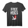 Cute Free Hugs Jiu Jitsu BJJ Martial Arts T-Shirt – Lustiges Geschenk für BJJ Schüler und Lehrer, perfekt zu Weihnachten