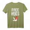 Cute Free Hugs Jiu Jitsu BJJ Martial Arts T-Shirt – Lustiges Geschenk für BJJ Schüler und Lehrer, perfekt zu Weihnachten