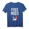 Cute Free Hugs Jiu Jitsu BJJ Martial Arts T-Shirt – Lustiges Geschenk für BJJ Schüler und Lehrer, perfekt zu Weihnachten