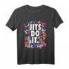 Brazilian Jiu-Jitsu Lifestyle T-Shirt - Jits Do It, Lustiges BJJ Shirt für Grappling, Boden-Fighting & Martial Arts Fans