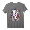 Brazilian Jiu-Jitsu Lifestyle T-Shirt - Jits Do It, Lustiges BJJ Shirt für Grappling, Boden-Fighting & Martial Arts Fans