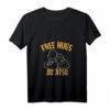 Damen Free Hug Jiu Jitsu Choke Funny BJJ Sports Martial Arts T-Shirt mit V-Ausschnitt – Perfektes Geschenk für Kämpfer, Trainer & Fans