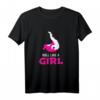 Brazilian Jiu Jitsu Roll wie ein Mädchen T-Shirt - Perfektes Geschenk für BJJ, MMA, Grappling & Wrestling Fans
