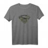 Superman Distressed Camo Shield T-Shirt – Official Licensed DC Comics Superhero Tee for Adults, Kids & Fans