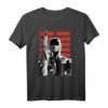 HapMonkey Snake Eyes Retro Red Stripe Portrait T-Shirt - Vintage Hasbro Gaming Design für Männer, Frauen & Kinder