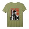 HapMonkey Snake Eyes Retro Red Stripe Portrait T-Shirt - Vintage Hasbro Gaming Design für Männer, Frauen & Kinder