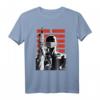 HapMonkey Snake Eyes Retro Red Stripe Portrait T-Shirt - Vintage Hasbro Gaming Design für Männer, Frauen & Kinder
