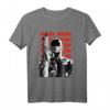 HapMonkey Snake Eyes Retro Red Stripe Portrait T-Shirt - Vintage Hasbro Gaming Design für Männer, Frauen & Kinder