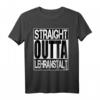 Abi Shirt 'Straight Outta Lehranstalt' – Abschluss T-Shirt für Abiturienten, Lehrer, Azubis & Studierende – Perfektes Geschenk für Abschluss & Weihnachten