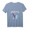 Damen Biden 2020 Riding Unicorn Funny Joe Biden For President T-Shirt mit V-Ausschnitt – Perfektes Wahlkampf-Geschenk für Unterstützer