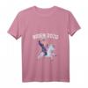 Damen Biden 2020 Riding Unicorn Funny Joe Biden For President T-Shirt mit V-Ausschnitt – Perfektes Wahlkampf-Geschenk für Unterstützer