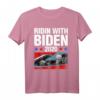 Ridin mit Biden 2020 Oldtimer Joe Biden Präsident Geschenk T-Shirt – Unterstützen Sie den Präsidenten mit Stil