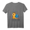 Damen T-Shirt 'Das ist Egon, wir gehen zusammen joggen Schnecke' - Persönliches Liebesgeschenk mit V-Ausschnitt