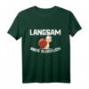 Marathon Lustiger Spruch Jogger Läufer T-Shirt – Witziges Geschenk für Marathonläufer & Jogger mit Schnecke Motiv, perfekt für Weihnachten & Geburtstag