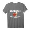 Marathon Lustiger Spruch Jogger Läufer T-Shirt – Witziges Geschenk für Marathonläufer & Jogger mit Schnecke Motiv, perfekt für Weihnachten & Geburtstag
