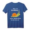 Das Ist Gerda Wir Joggen Gemeinsam - Lustiges Lauf- und Jogging T-Shirt mit Schnecke für Läufer, Anfänger & Freunde