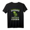 Ich Werde Nicht Aufgeben Läufer Schildkröte T-Shirt – Lustiges Laufshirt für Marathon, Jogging & Hindernisläufe, Geschenk für Läufer und Laufteam