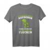 Ich Werde Nicht Aufgeben Läufer Schildkröte T-Shirt – Lustiges Laufshirt für Marathon, Jogging & Hindernisläufe, Geschenk für Läufer und Laufteam