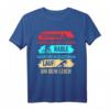 Triathlon T-Shirt für Schwimmen, Fahrrad & Laufen - Lustiges Geschenk für Triathleten & Extremsportler zum Geburtstag & Weihnachten