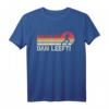Laufen Marathon Joggen T-Shirt mit Plattdeutsch Motiv 'Dän Leeft' – Klassische Laufbekleidung für Läufer