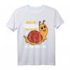 Das Ist Gerda Wir Joggen Gemeinsam T-Shirt - Lustiges Lauf- und Jogging-Shirt für Anfänger und Sportler mit Schnecke Design