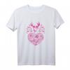 Hirsch Oktoberfest T-Shirt für Frauen mit Mandala Herz – Perfekt für Wiesn, Volksfeste, Kirmes & als Geschenk für Freundinnen
