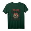 Team Sloth Läufer Faultier Laufshirt - Lustiges Geschenk für Marathon, Triathlon, Hindernislauf & 5 km Laufteam zum Geburtstag oder Weihnachten