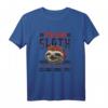 Team Sloth Läufer Faultier Laufshirt - Lustiges Geschenk für Marathon, Triathlon, Hindernislauf & 5 km Laufteam zum Geburtstag oder Weihnachten