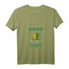 Damen Ich Werde Nicht Aufgeben - Läufer Schnecke zum Joggen T-Shirt mit V-Ausschnitt, lustiges Motiv & Geschenkidee für Läufer mit Humor