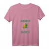 Damen Ich Werde Nicht Aufgeben - Läufer Schnecke zum Joggen T-Shirt mit V-Ausschnitt, lustiges Motiv & Geschenkidee für Läufer mit Humor