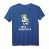 Lustiges Einhorn Karate T-Shirt für Mädchen - Süß aber Gefährlich, Perfektes Geschenk für Martial Arts und Einhorn Fans