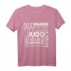 Judo Judoka Geschenk T-Shirt mit Ippon Terminologie – Perfektes Weihnachtsgeschenk für Damen und Herren Judoka